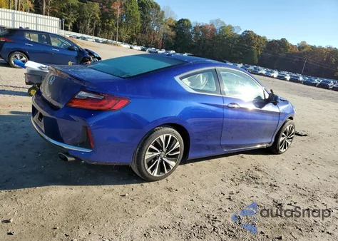 2017 Honda Accord Exl из США, поврежденный, VIN 1HGCT1B86HA004591